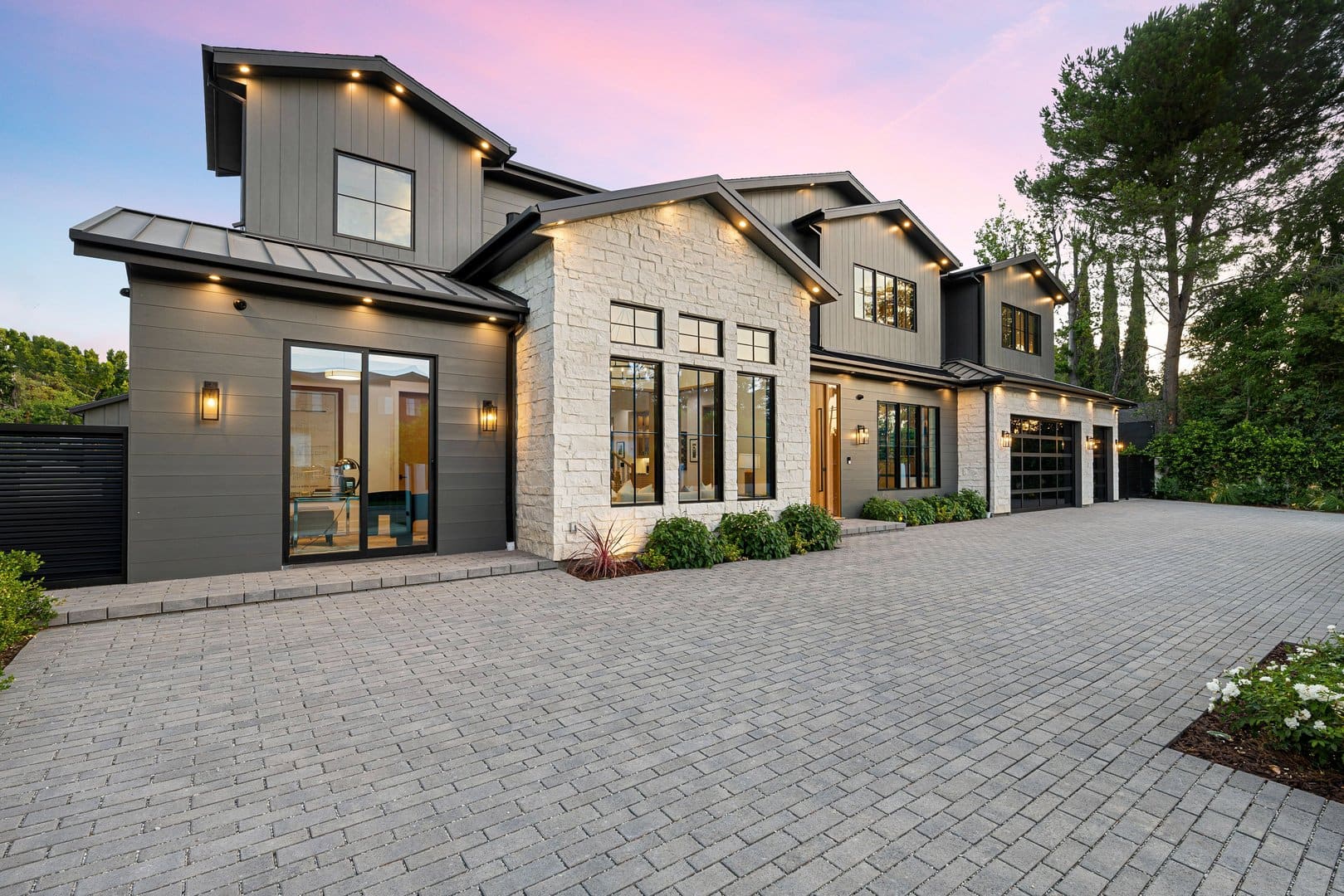 Luxury home exterior in Buckhead Atlanta - professional rug cleaning pickup and delivery service area