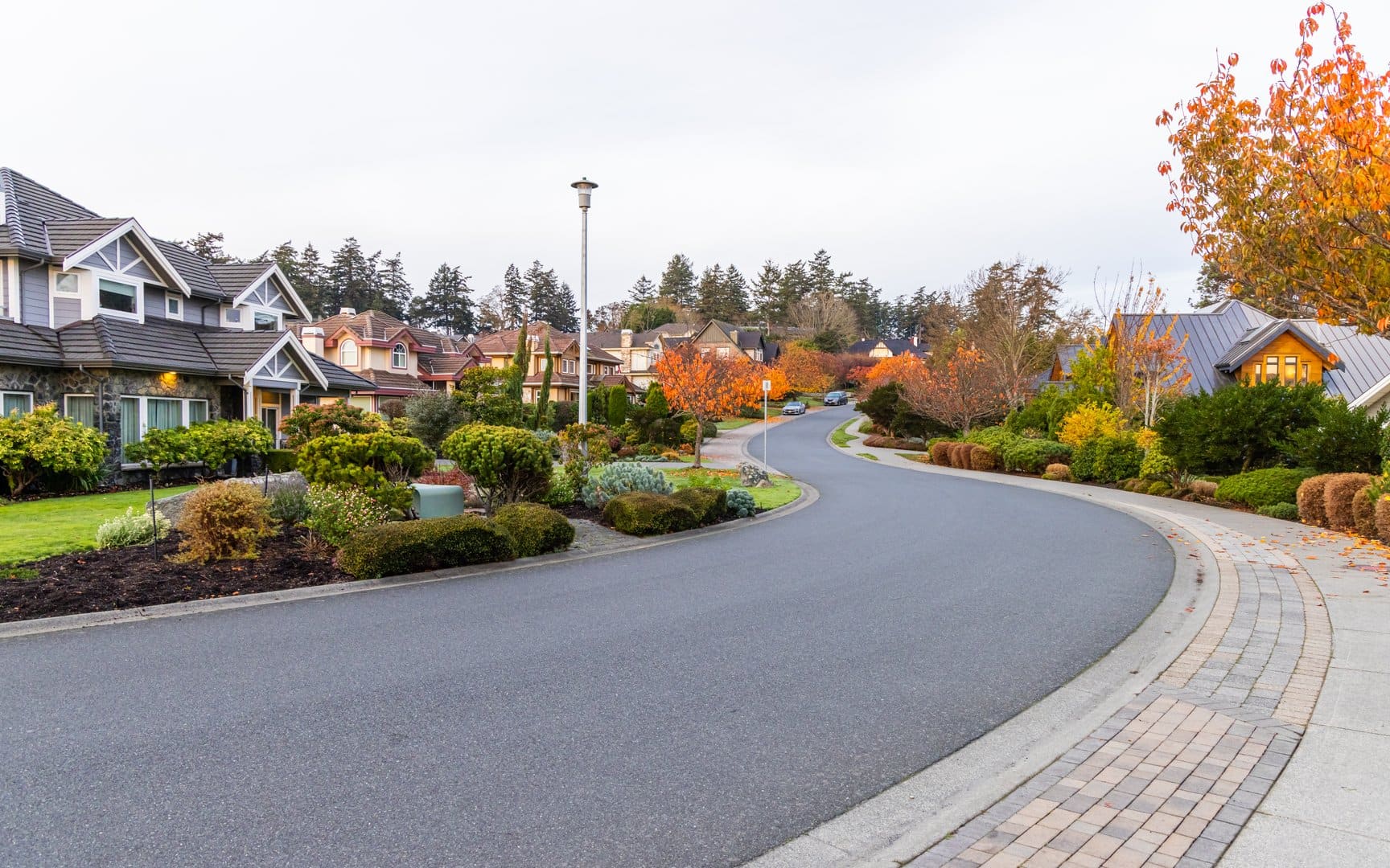 Upscale residential neighborhood in Roswell Atlanta - professional rug cleaning pickup and delivery service area