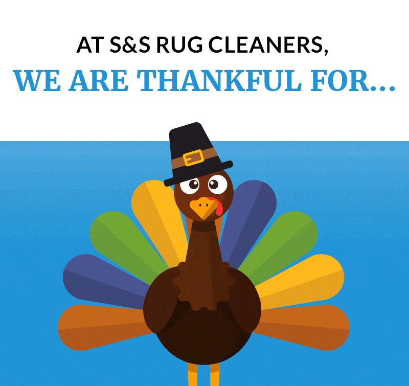 S&S Rug Cleaners Thankful for You gif